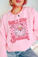 Load image into Gallery viewer, Don&#39;t Stop Christmas Crewneck Pullover Sweatshirt