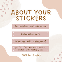 Load image into Gallery viewer, Waterproof Sticker Waterbottle Sticker