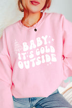 Load image into Gallery viewer, Baby Its Cold Outside Christmas Crewneck Pullover Sweatshirt