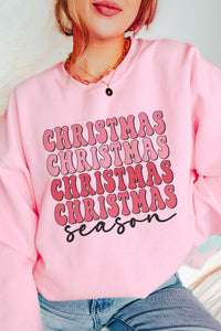 Christmas Season Christmas Crewneck Pullover Sweatshirt