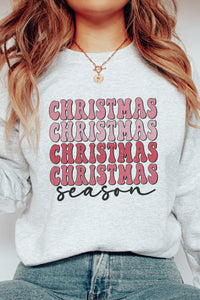 Christmas Season Christmas Crewneck Pullover Sweatshirt