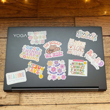 Load image into Gallery viewer, Busy Being A Dog Mama Sticker| Cute Dog Mom Sticker| Dog Mom Gift| Waterbottle Sticker| Vinyl Sticker| Dog lover sticker|  Laptop sticker
