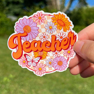Its A Good Day To Teach Tiny Humans Sticker|Teacher Sticker|Back To School Sticker|Vinyl Sticker|Teacher Gift|Waterbottle Sticker|Cute