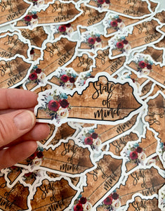 Kentucky State of Mind Sticker