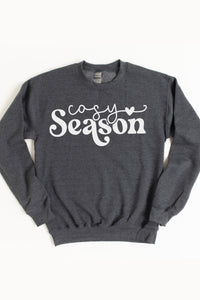 Cozy Season Christmas Crewneck Pullover Sweatshirt