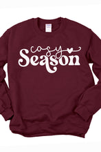 Load image into Gallery viewer, Cozy Season Christmas Crewneck Pullover Sweatshirt